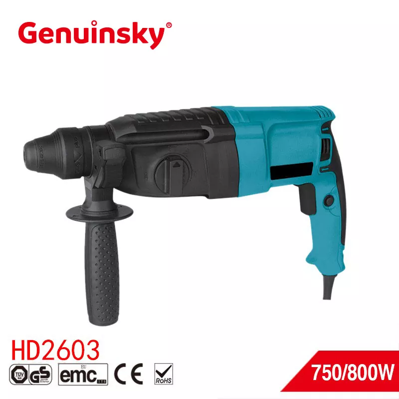 26mm 4 Funktion Hammer Drill 750W
