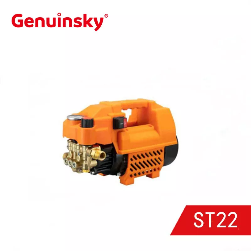 Klassisk högtrycksmaskin med reglerande ventil