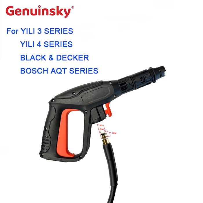 Högtryckssprutpistol för YILI 3/4-serien, B&D och Bosch AQT-serien