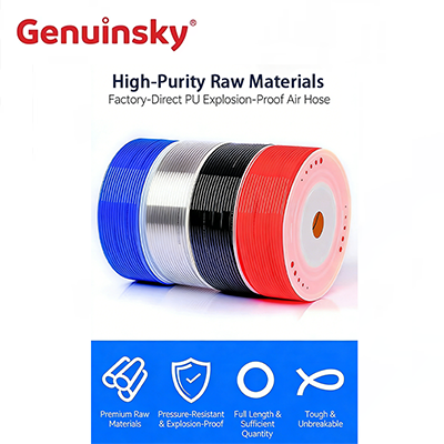 Explosionssäker PU-luftslang med hög renhet