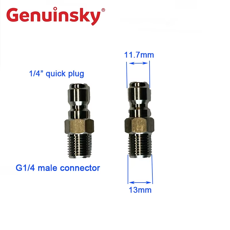 Snabbplugg i rostfritt stål